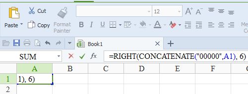 Display Zero 0 At Starting Of Numbers Integers In Excel